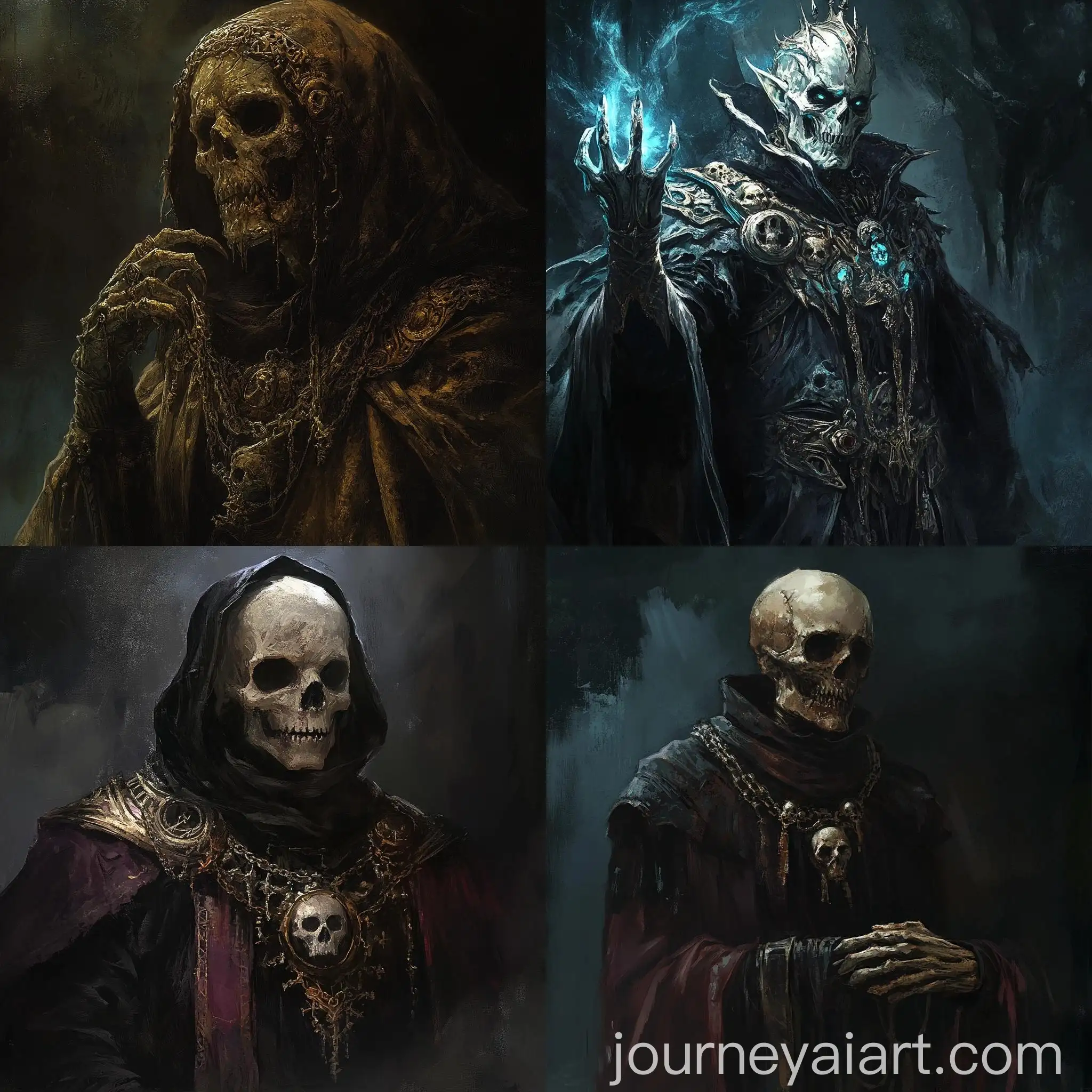 Dark-Fantasy-Portrait-of-a-Lich-Necromancer