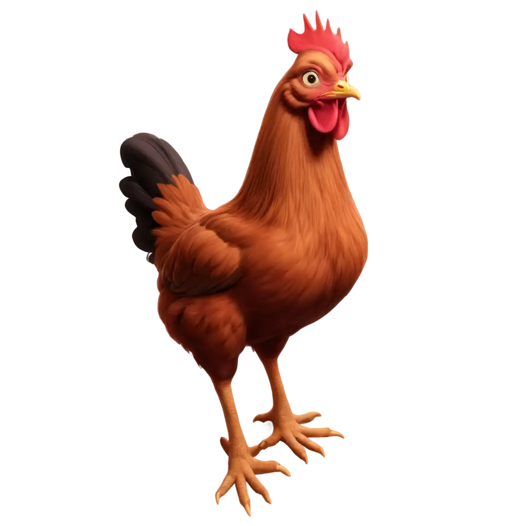 Realistic-Cartoon-Hen-PNG-Image-Expressive-and-HighQuality-Artwork