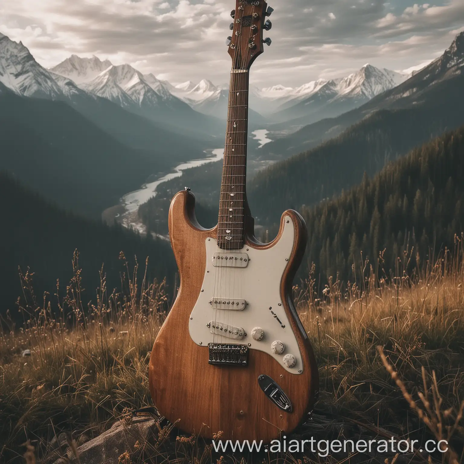 Vertical-Guitar-amidst-Majestic-Mountains