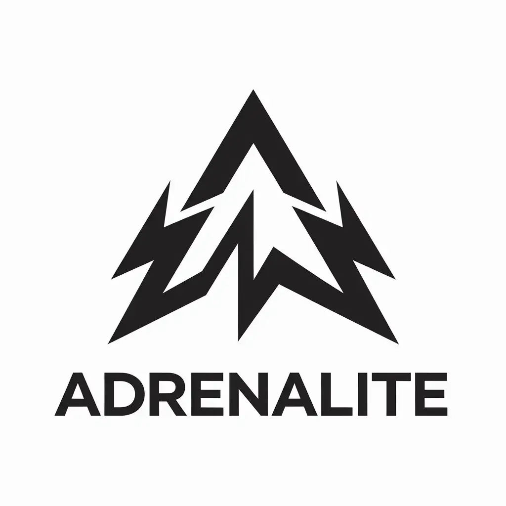 LOGO Design for Adrenalite Vector Design with Clear Background and Moderate Symbol Inspired by Logo Name