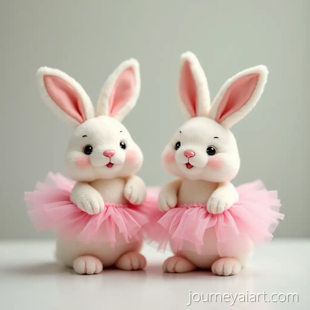 Two-Easter-Bunnies-in-Pink-Tutus