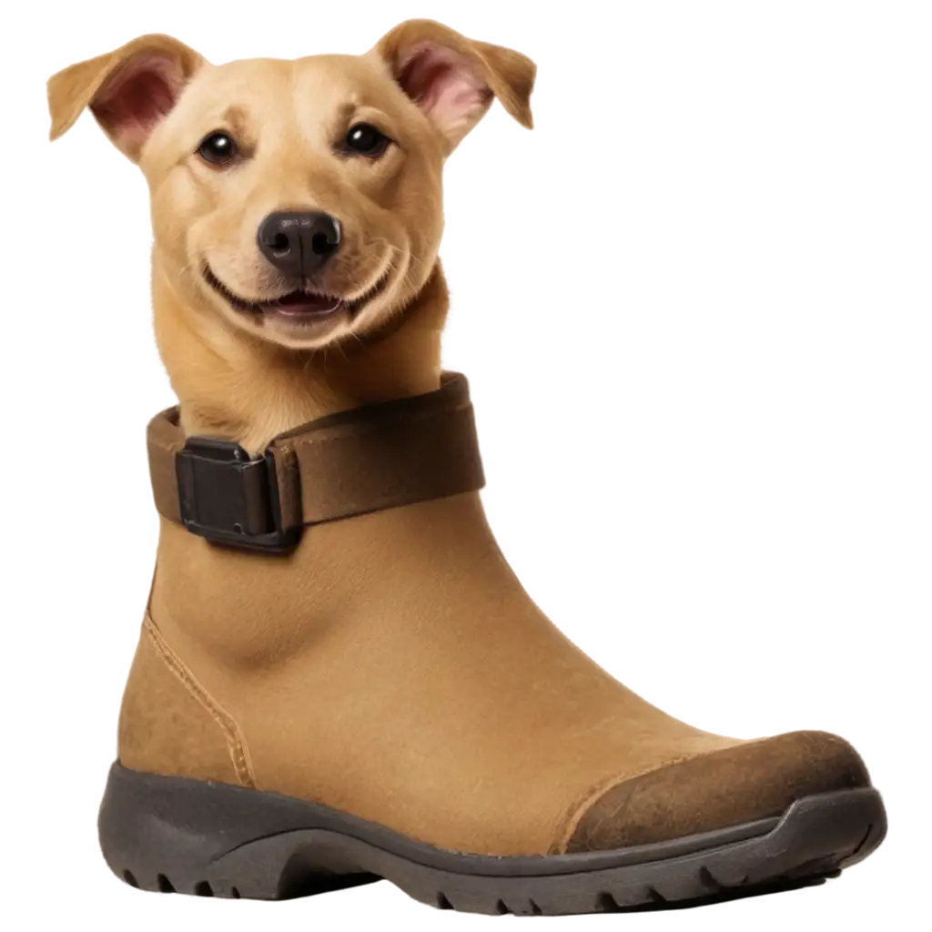 Smiling-Boot-Dog-PNG-Image-Cheerful-Canine-in-Boot-Illustration