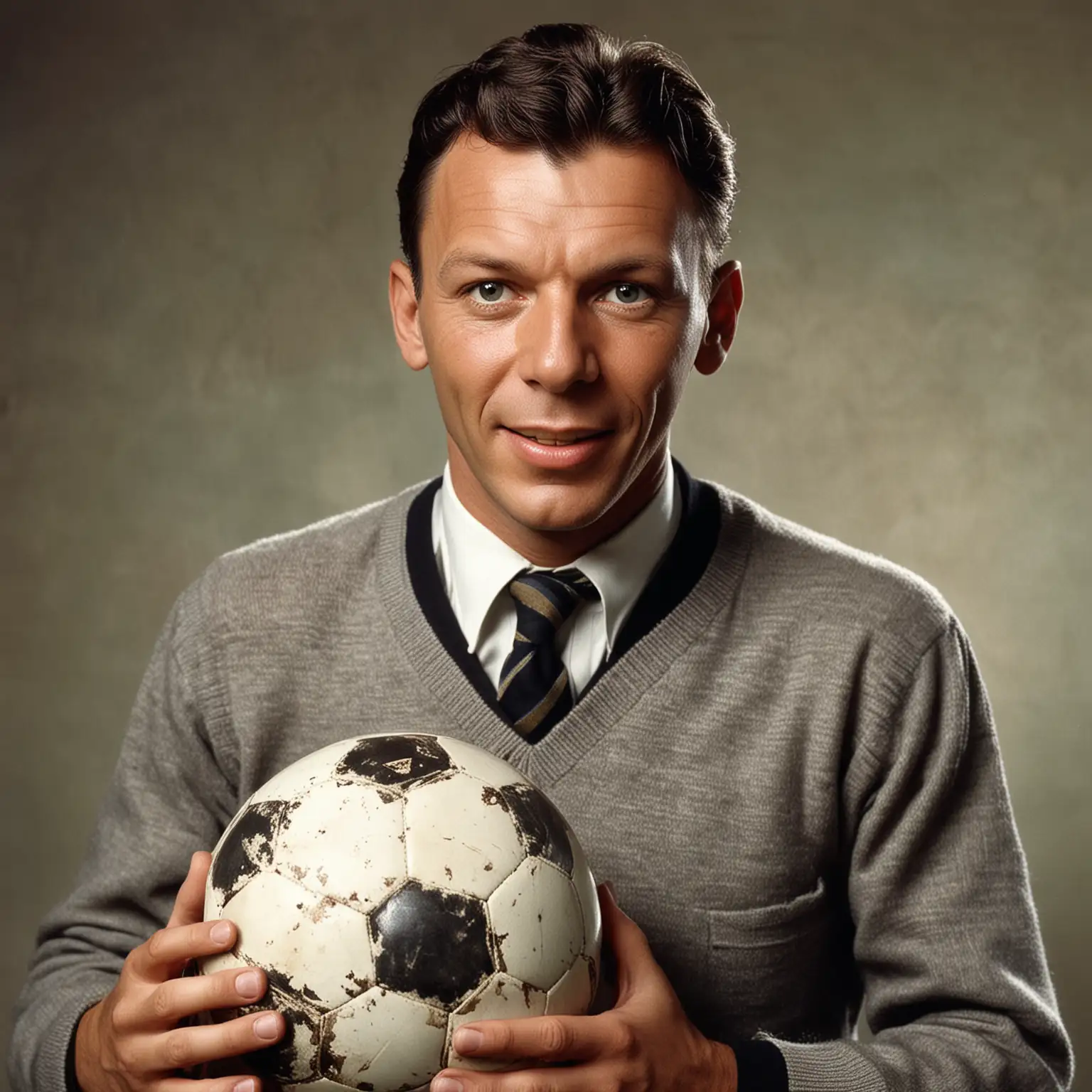 Portrait of Frank Sinatra as a Soccer Player