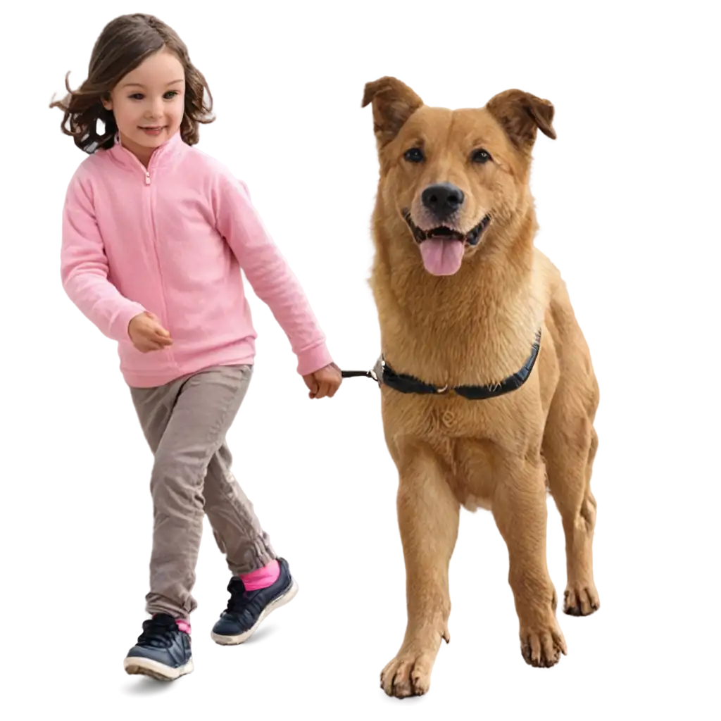 Vibrant-PNG-Image-of-Playful-Dog-and-Kids-Captivating-Moments-in-HighResolution-Clarity