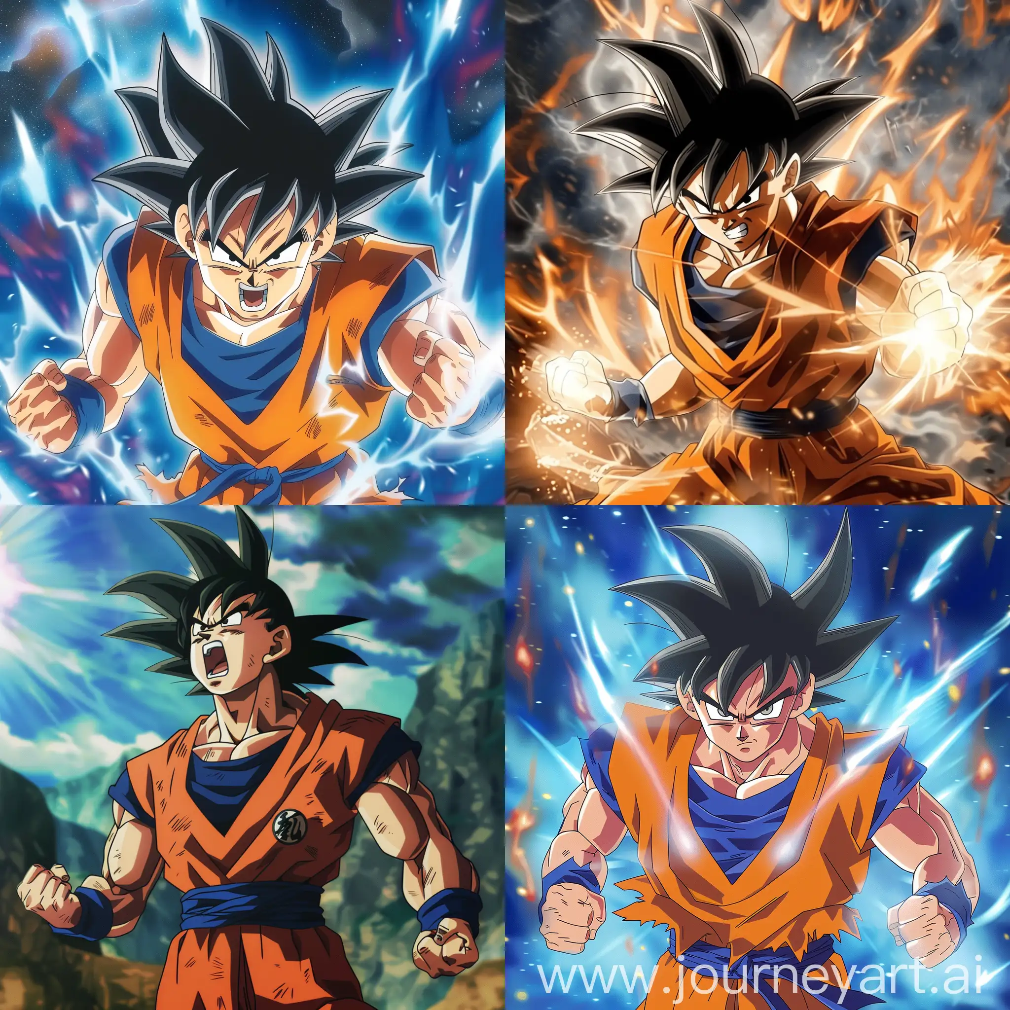 Dynamic-Goku-in-Energetic-Pose-from-Dragon-Ball