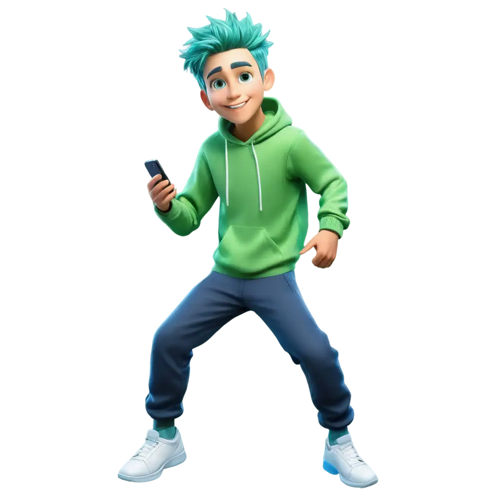 Futuristic-Animated-Male-Character-PNG-with-Cheerful-Energetic-Personality-for-Digital-Marketing-Product-Promotions