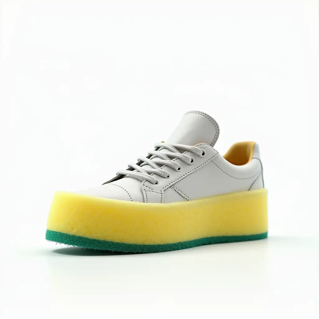 Sneaker-with-Dishwashing-Sponge-Sole-HyperRealistic-Concept