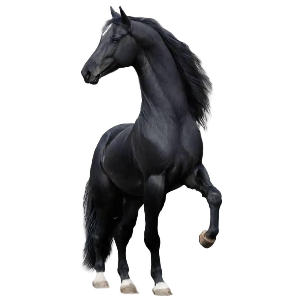 Black-Horse-PNG-Image-for-HighQuality-Digital-Use