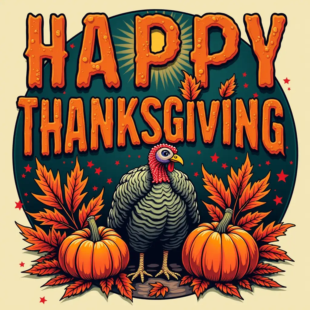 Vibrant-Retro-Thanksgiving-Artwork-Featuring-Bold-AvantGarde-Typography