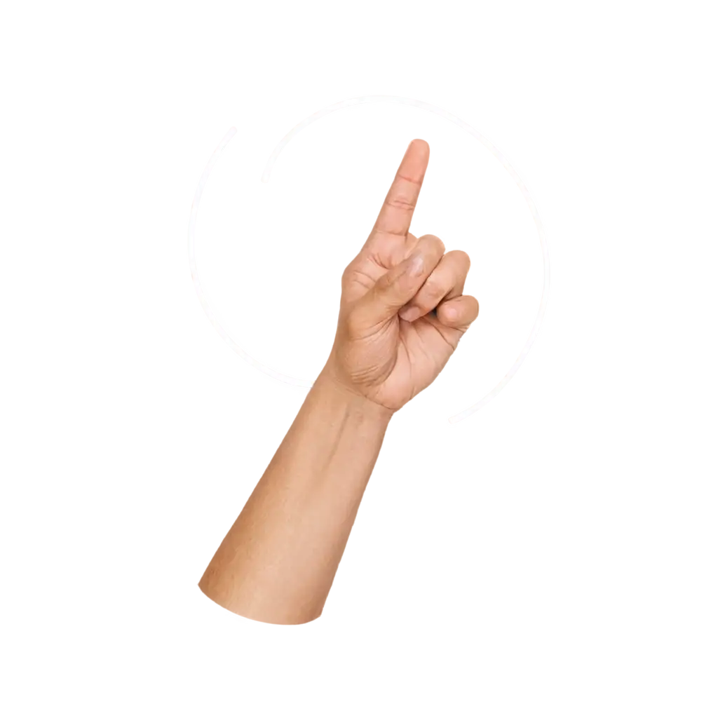 Minimalist-Line-Art-Icon-of-an-UpwardPointing-Index-Finger-PNG-for-Versatile-Design-Applications