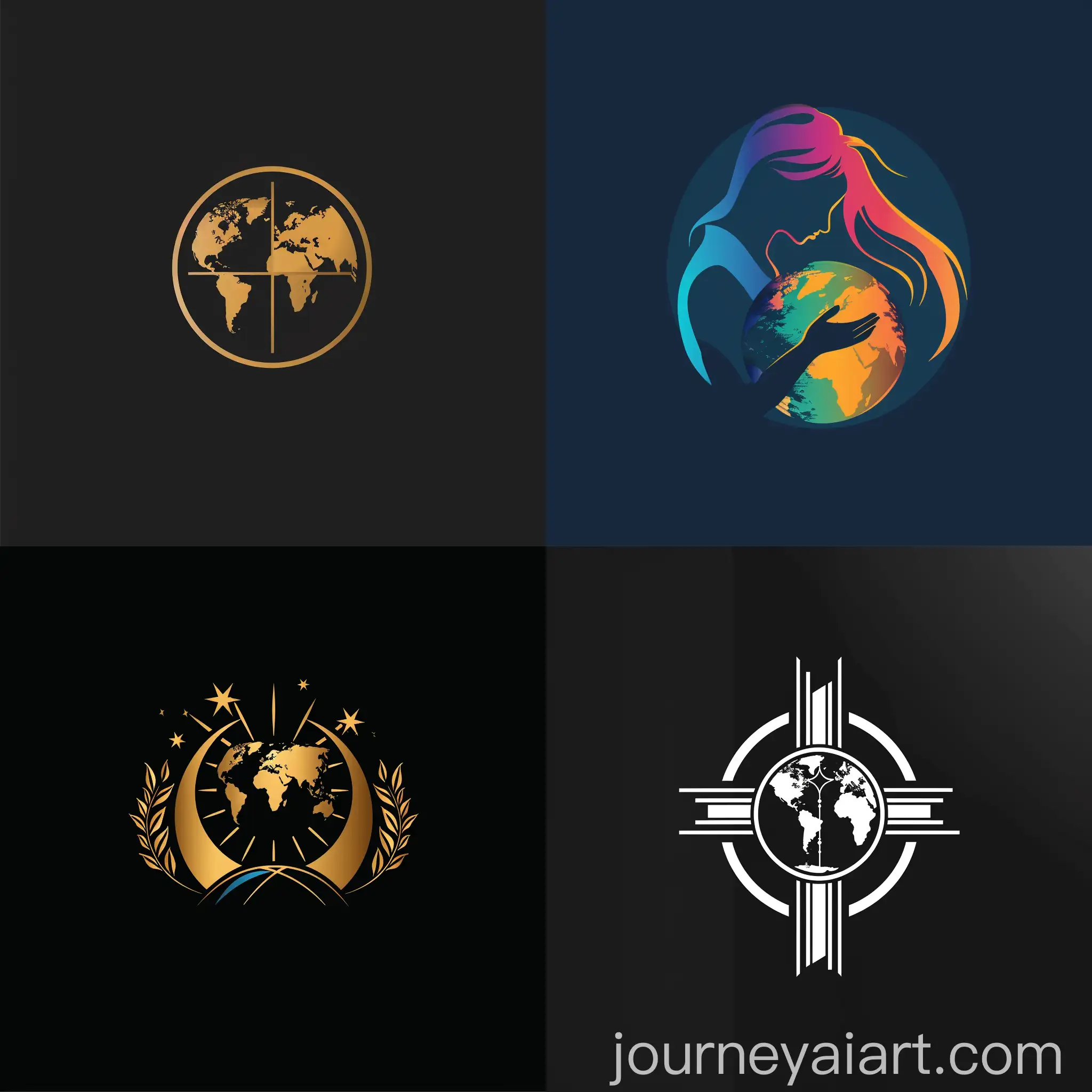 Religious-Theme-Logo-We-Are-in-the-World-but-Not-of-the-World