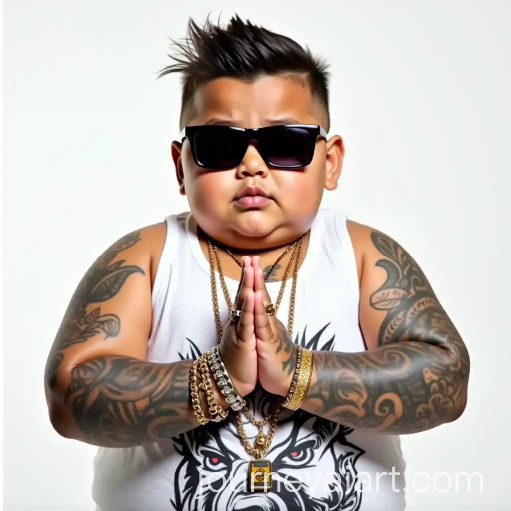 Chubby-Young-Boy-in-Sleeveless-Tank-Top-with-Tattoos-and-Gold-Jewelry