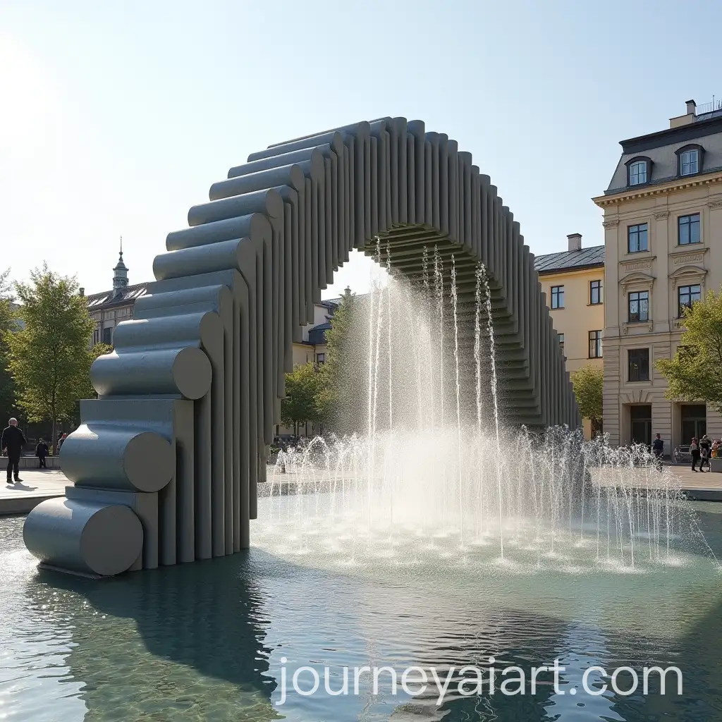 Karilijonas-Musical-Instrument-with-Fountain-in-City-Square