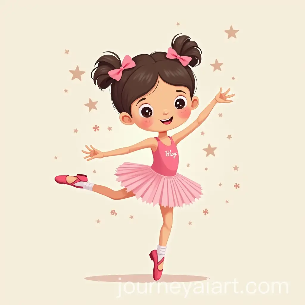 Young-Girl-Dancing-Ballet-in-Cartoon-Style