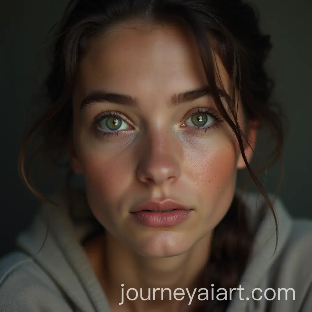 Strict-Mother-Portrait-with-Intense-Gaze-and-Stern-Expression