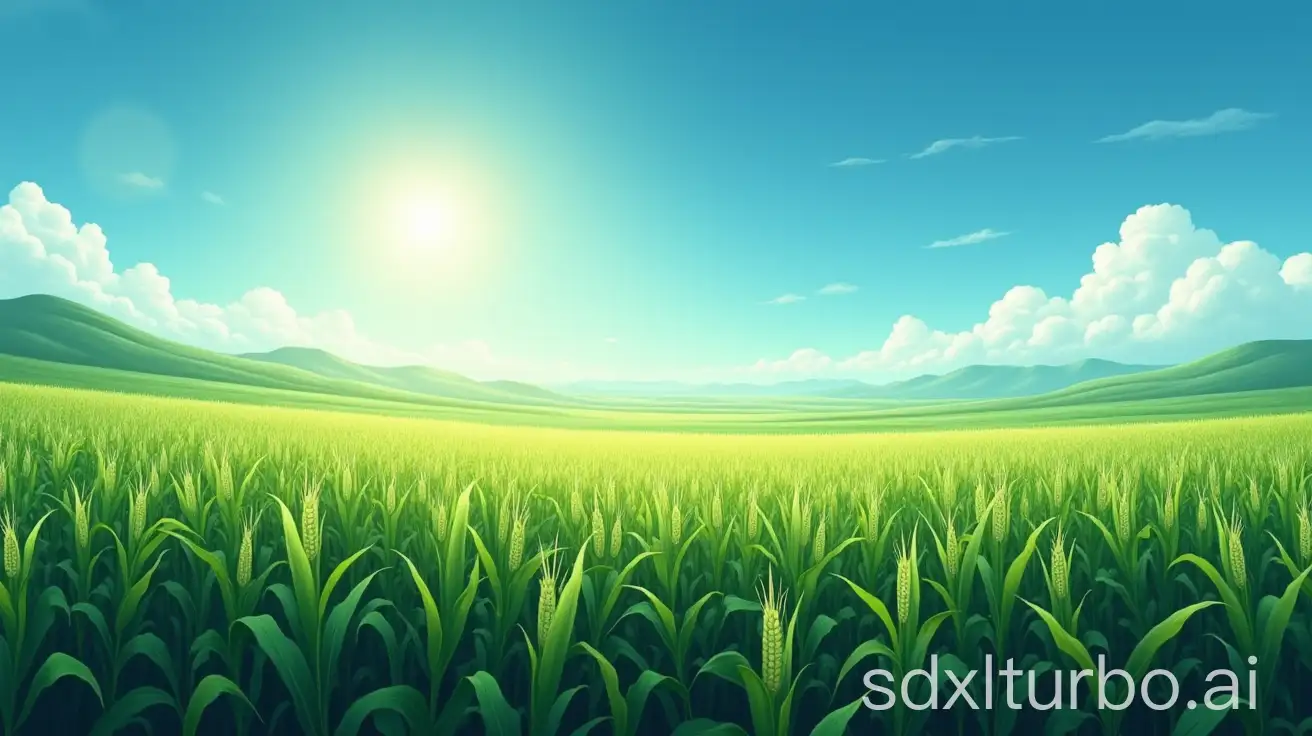 Tranquil-Summer-Cornfields-in-Northeast-China