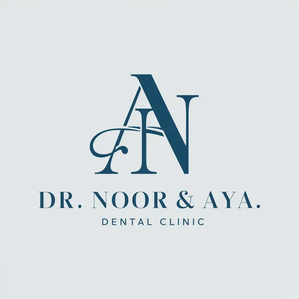 Modern-Dental-Clinic-Logo-Design-with-Letters-A-N-and-DR-Noor-Aya