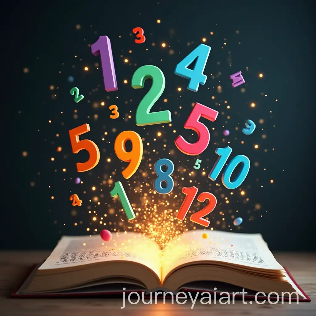 Colorful-Numbers-Jumping-Out-of-a-Book