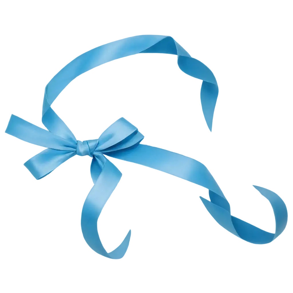 Atlas-Blue-Long-Twisted-Ribbon-PNG-HighQuality-Transparent-Graphic-for-Creative-Projects