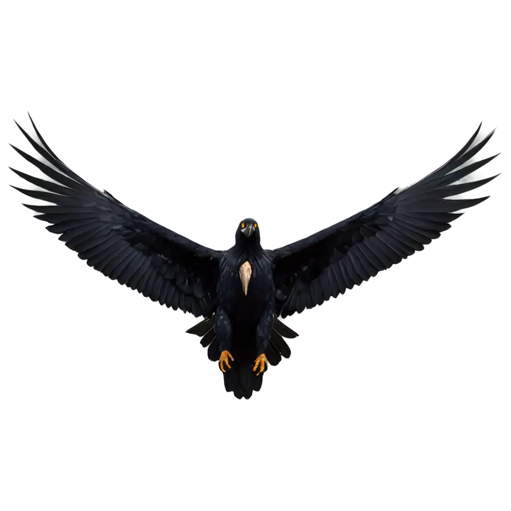 Shani-Dev-PNG-Image-Featuring-a-Crow-and-Dark-Energy-Unleash-the-Power-of-Divine-Symbolism