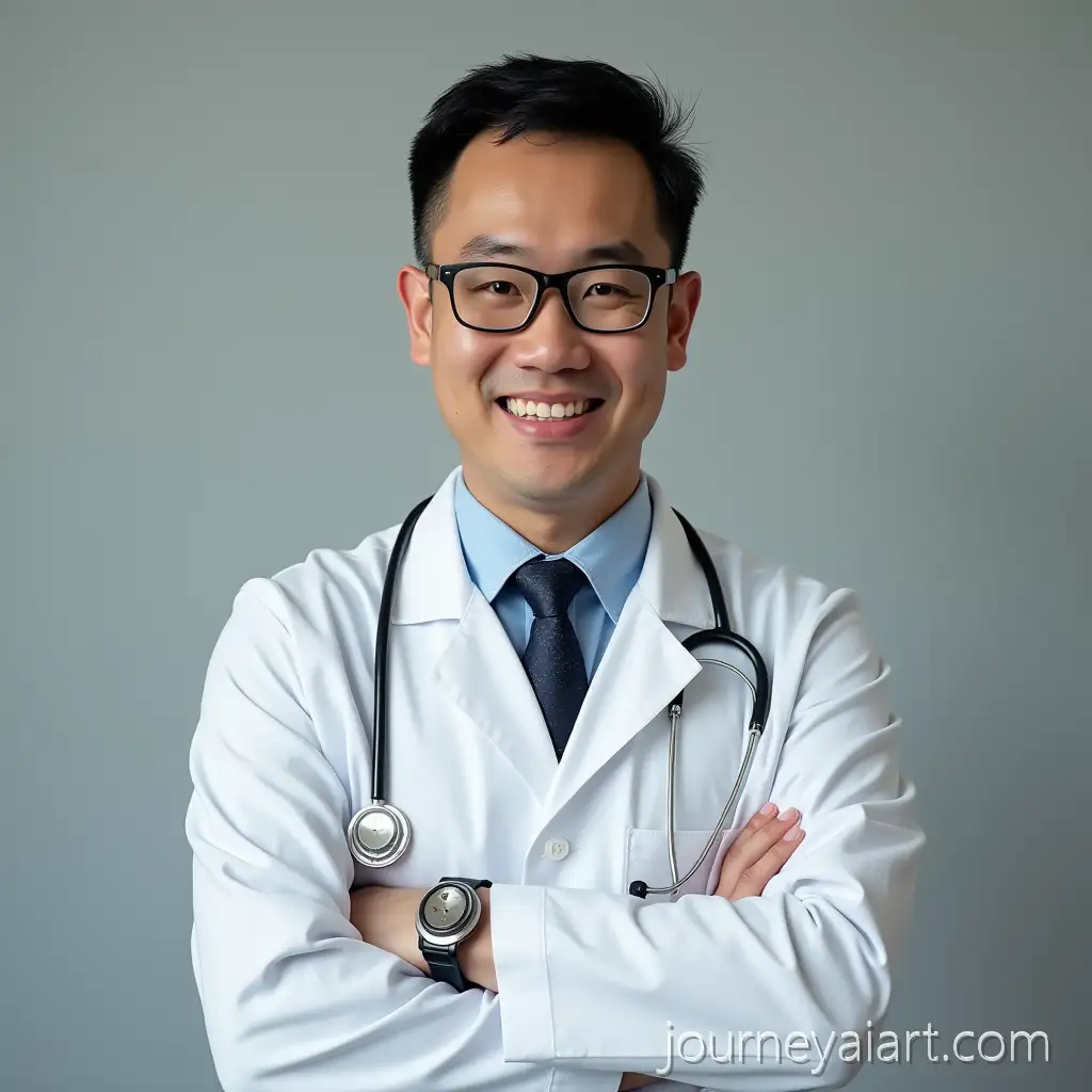 Portrait-of-a-Professional-Asian-Doctor-with-a-Slight-BuildAsian-doctor-man-portrait