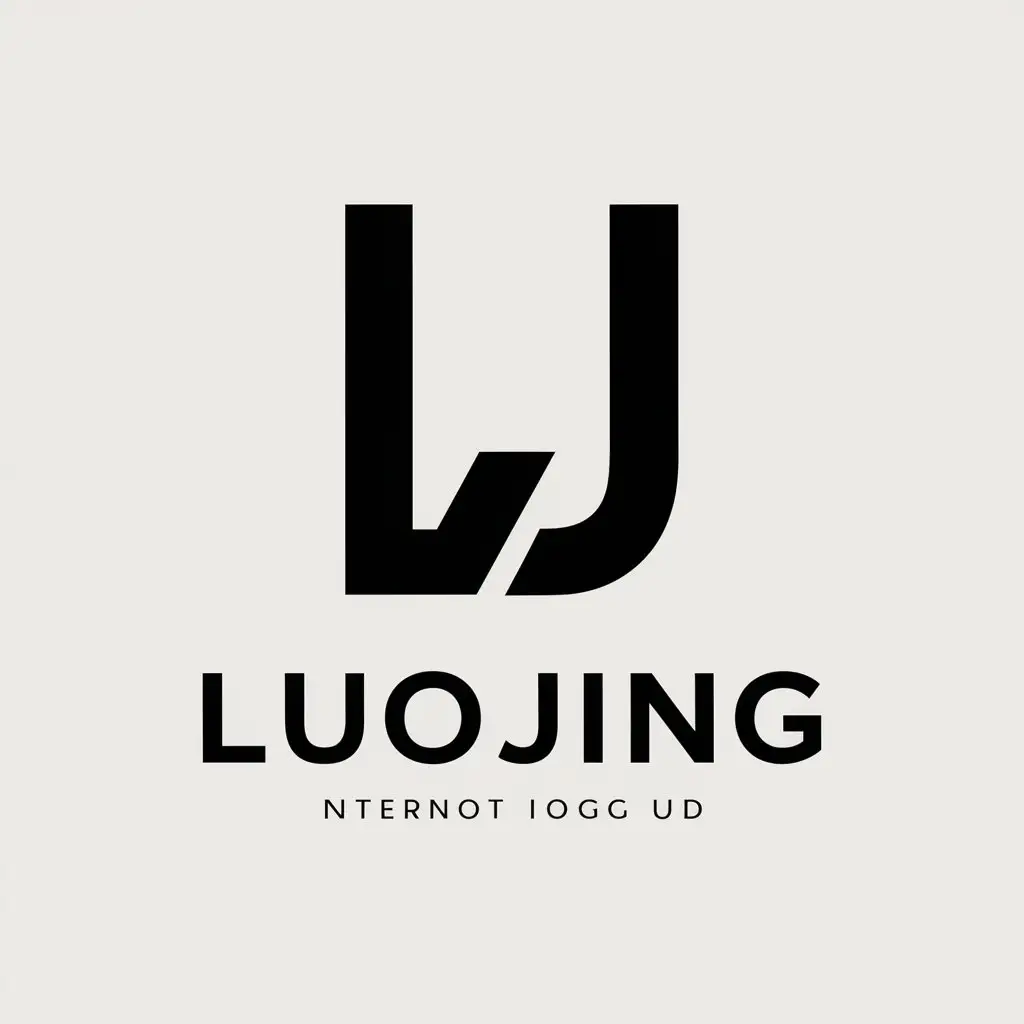 LOGO-Design-for-Luojing-Vector-Design-with-LJ-Symbol-for-Internet-Industry