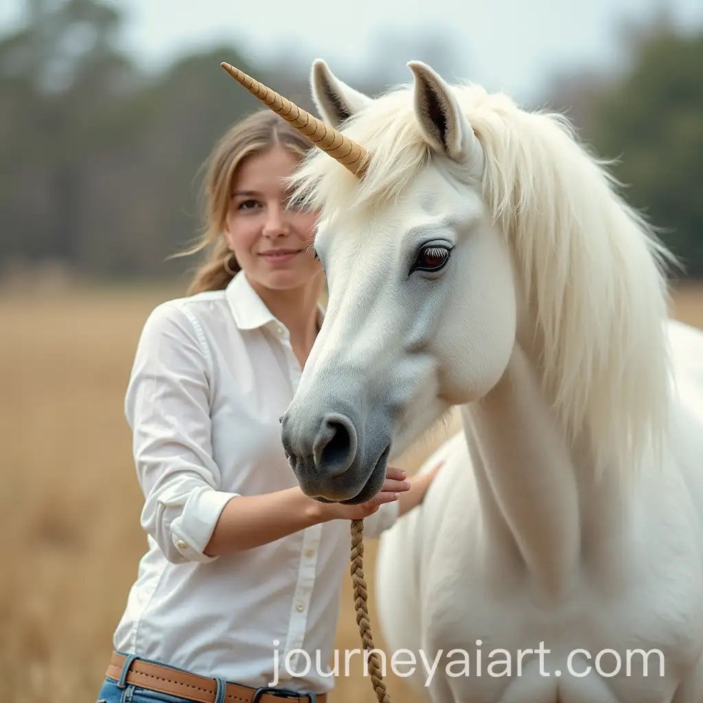 Enchanting-Louka-Surrounded-by-a-Majestic-White-Unicorn