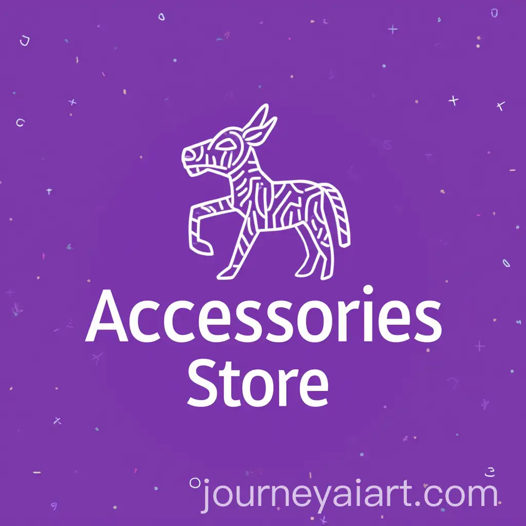 Vibrant-Purple-Logo-for-an-Accessories-Store