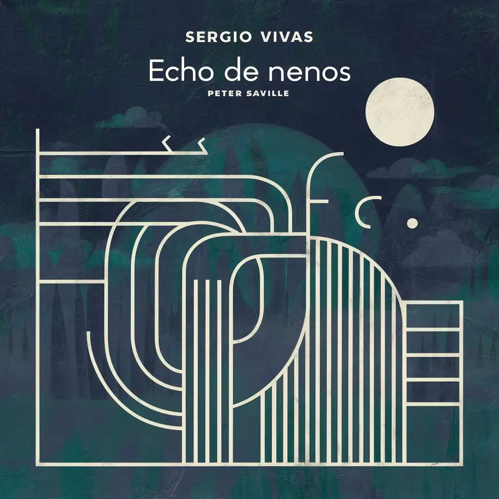 Minimalist Book Cover Design Echo de menos by Sergio Vivas