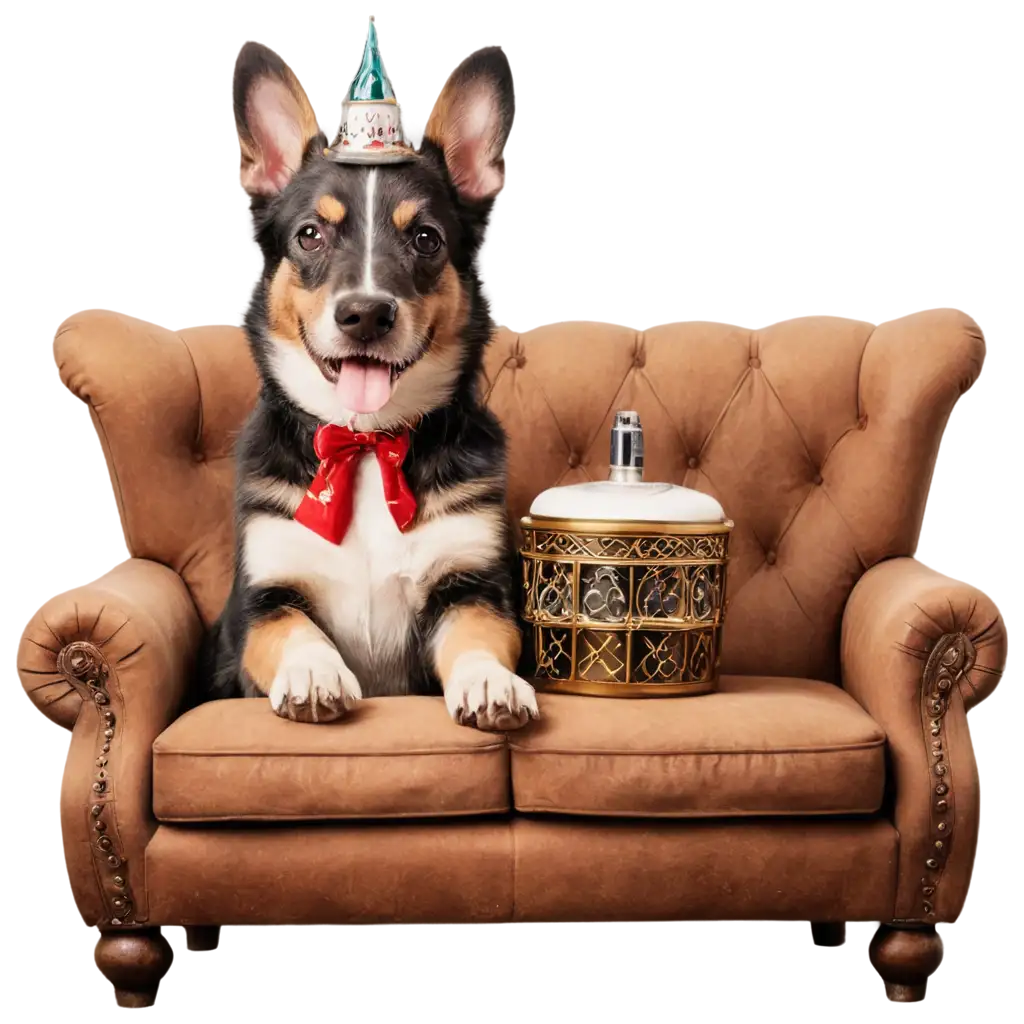 Playful-Dog-Holding-Beer-and-Music-Box-PNG-Cheerful-and-Relaxed-Atmosphere