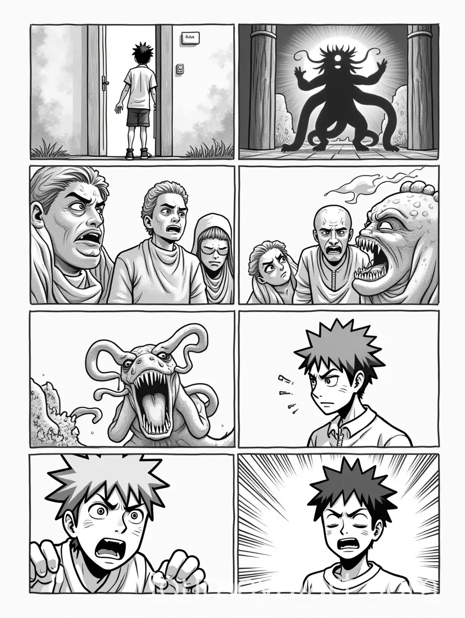 Boy-Discovers-Family-Turned-to-Stone-by-Gorgon