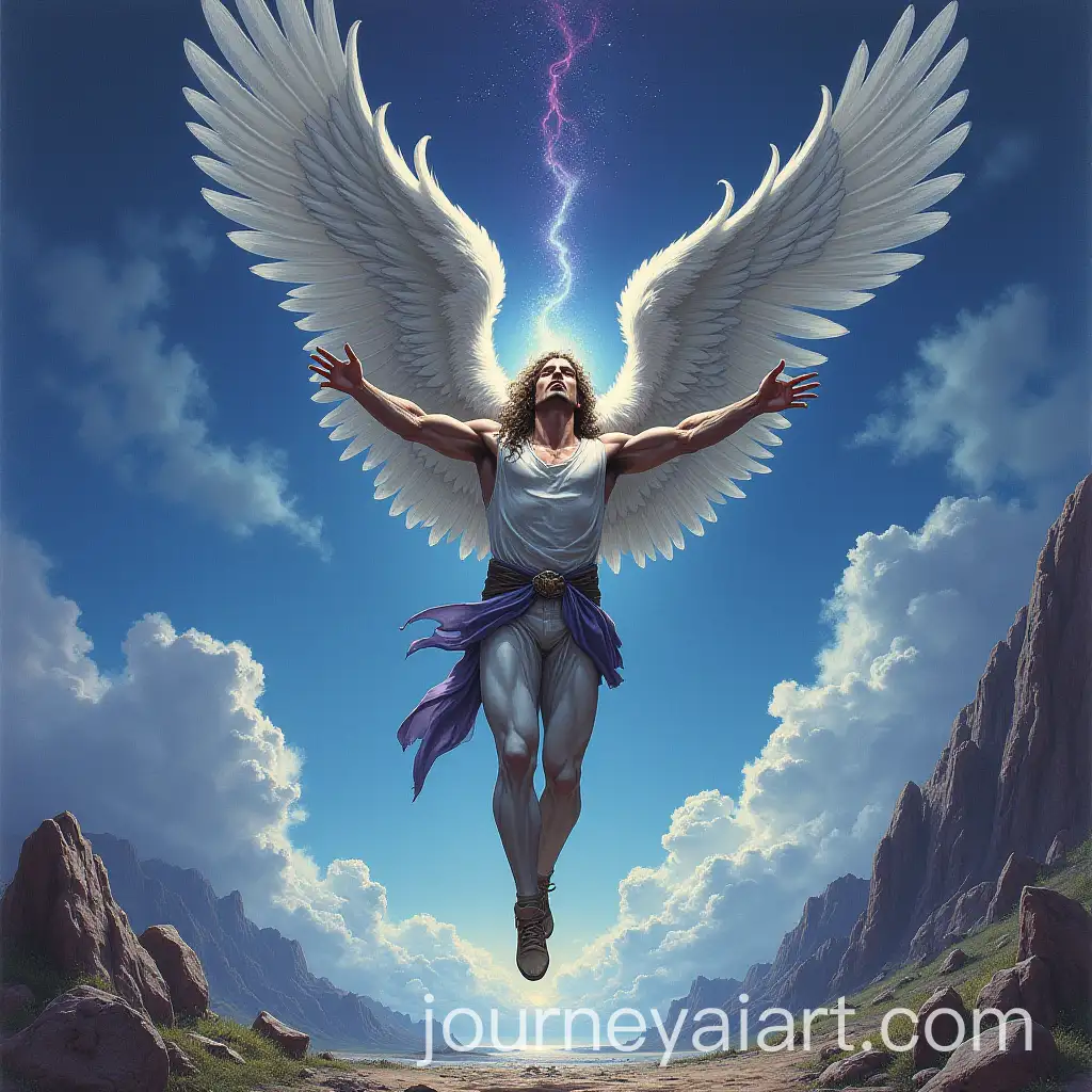 Vintage-Mystic-Fallen-Angel-Illustration-in-Blue-Grey-and-Purple-Colors