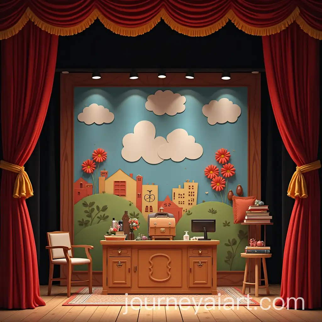 College-Stage-Decoration-with-Creative-Themes-and-Vibrant-Colors