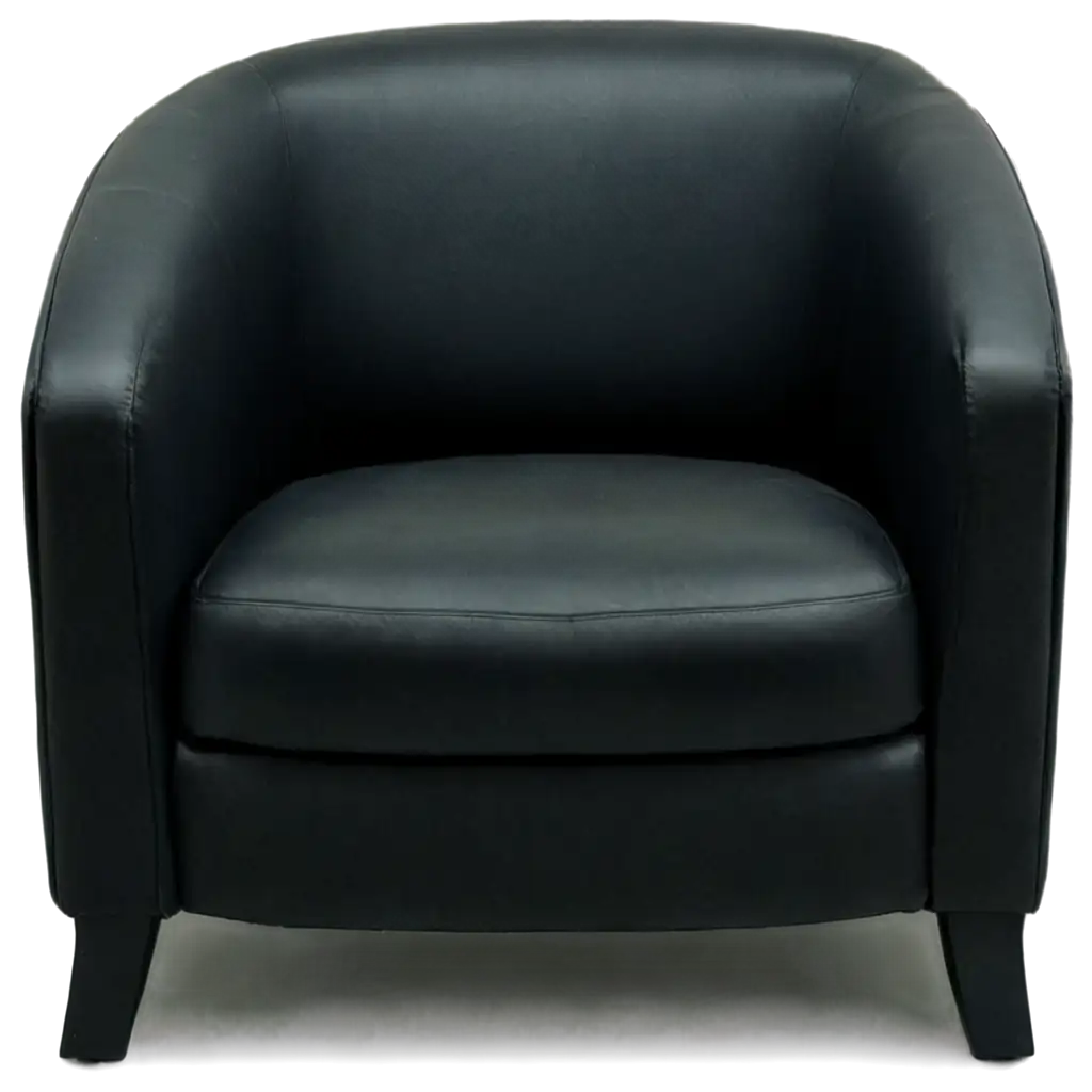 Black-Chair-PNG-Image-for-Versatile-Applications