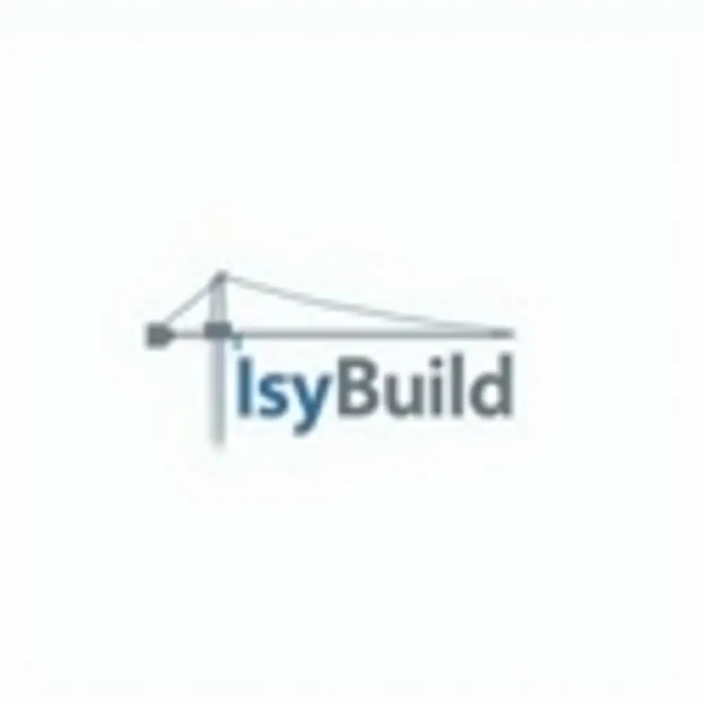 Minimalistic-Crane-Logo-Design-for-IsyBuild