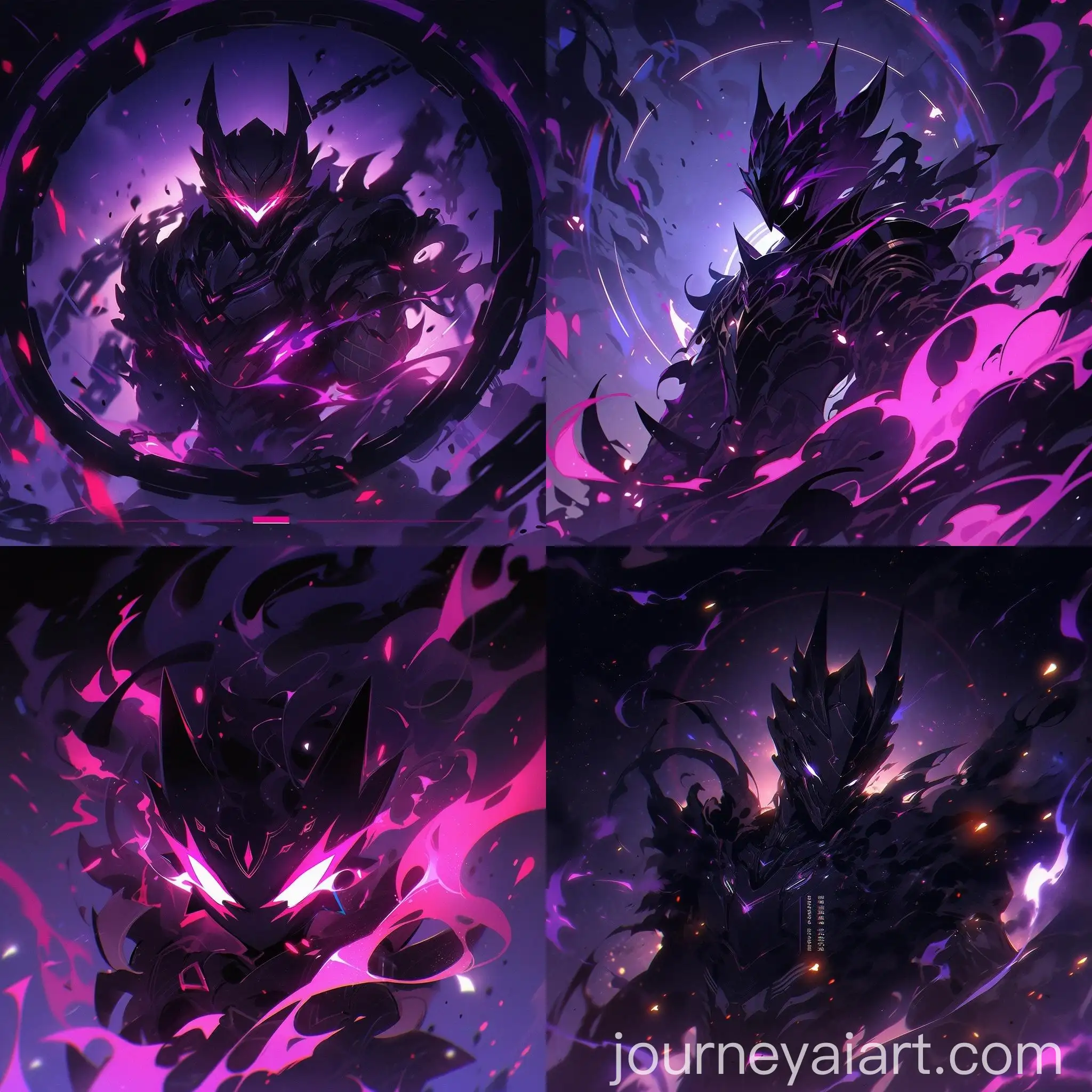 Anime-Villain-Battle-Silhouette-Artwork-with-Glowing-Eyes-and-Flames