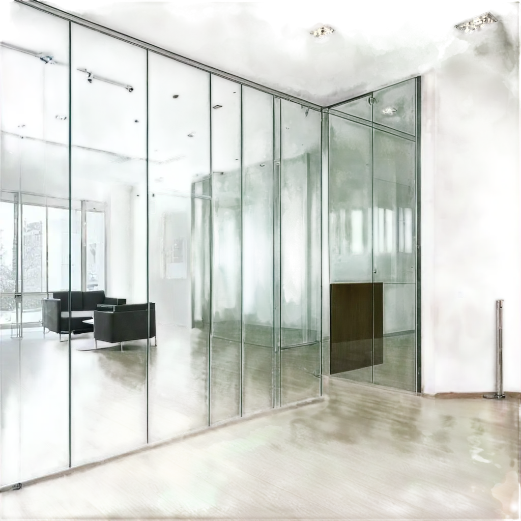 Stunning-PNG-Image-of-Glass-Partitions-in-LightToned-Interiors-for-Modern-Design