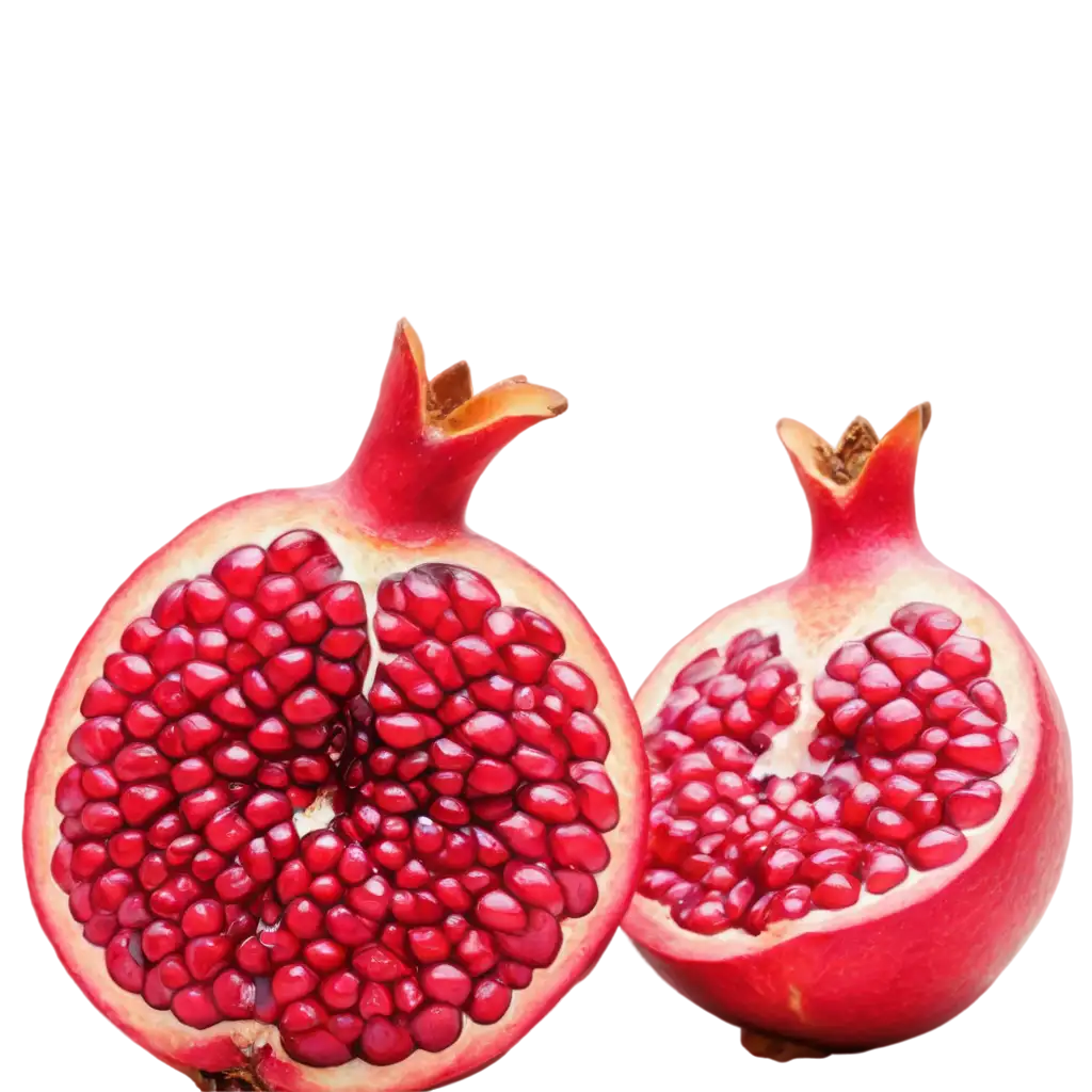 Pomegranate-with-Water-Drops-PNG-HighQuality-Transparent-Image-for-Versatile-Use