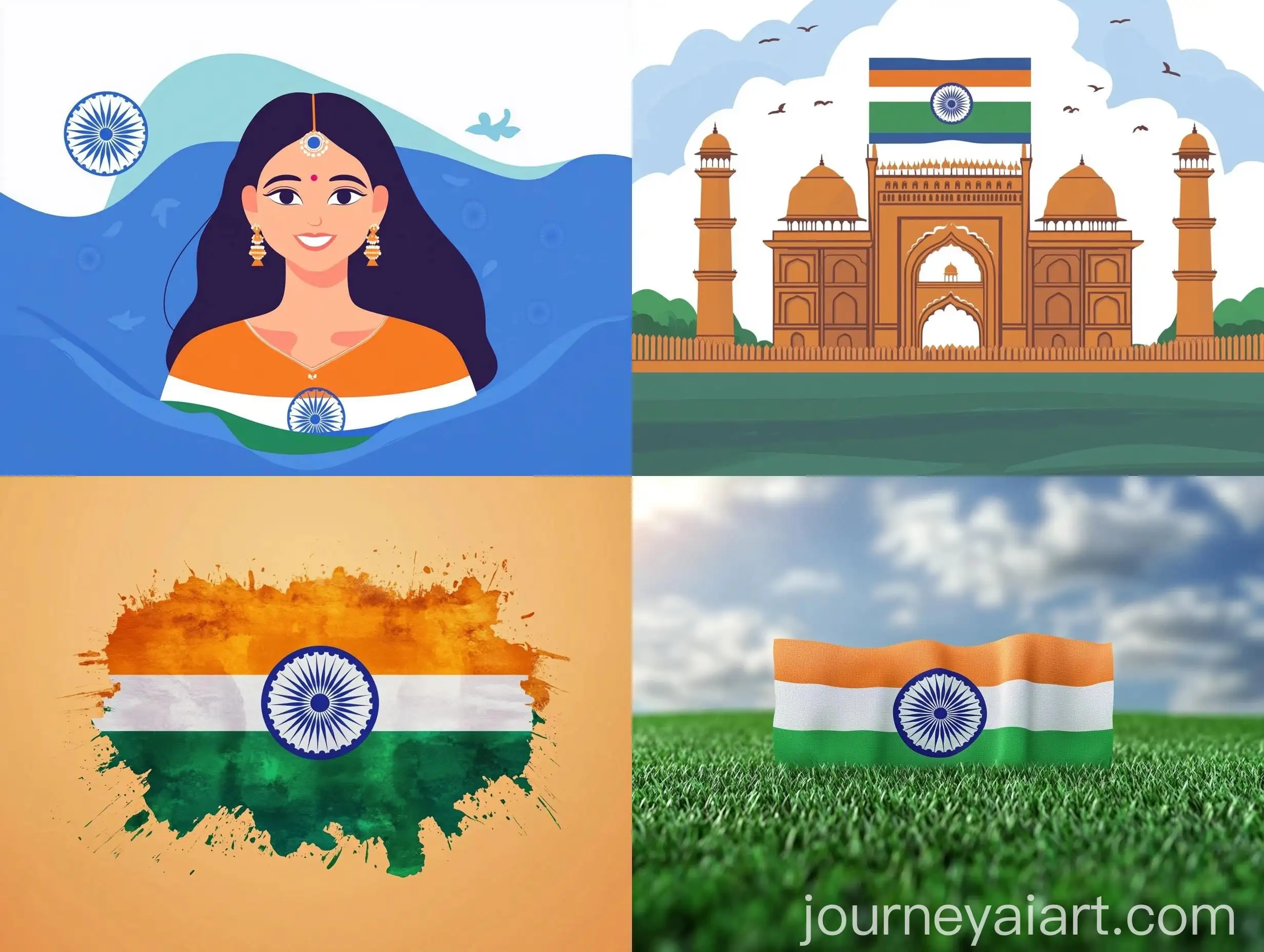 Celebration-of-Indias-Unity-in-Diversity-Modern-India-Independence-Day-Tribute