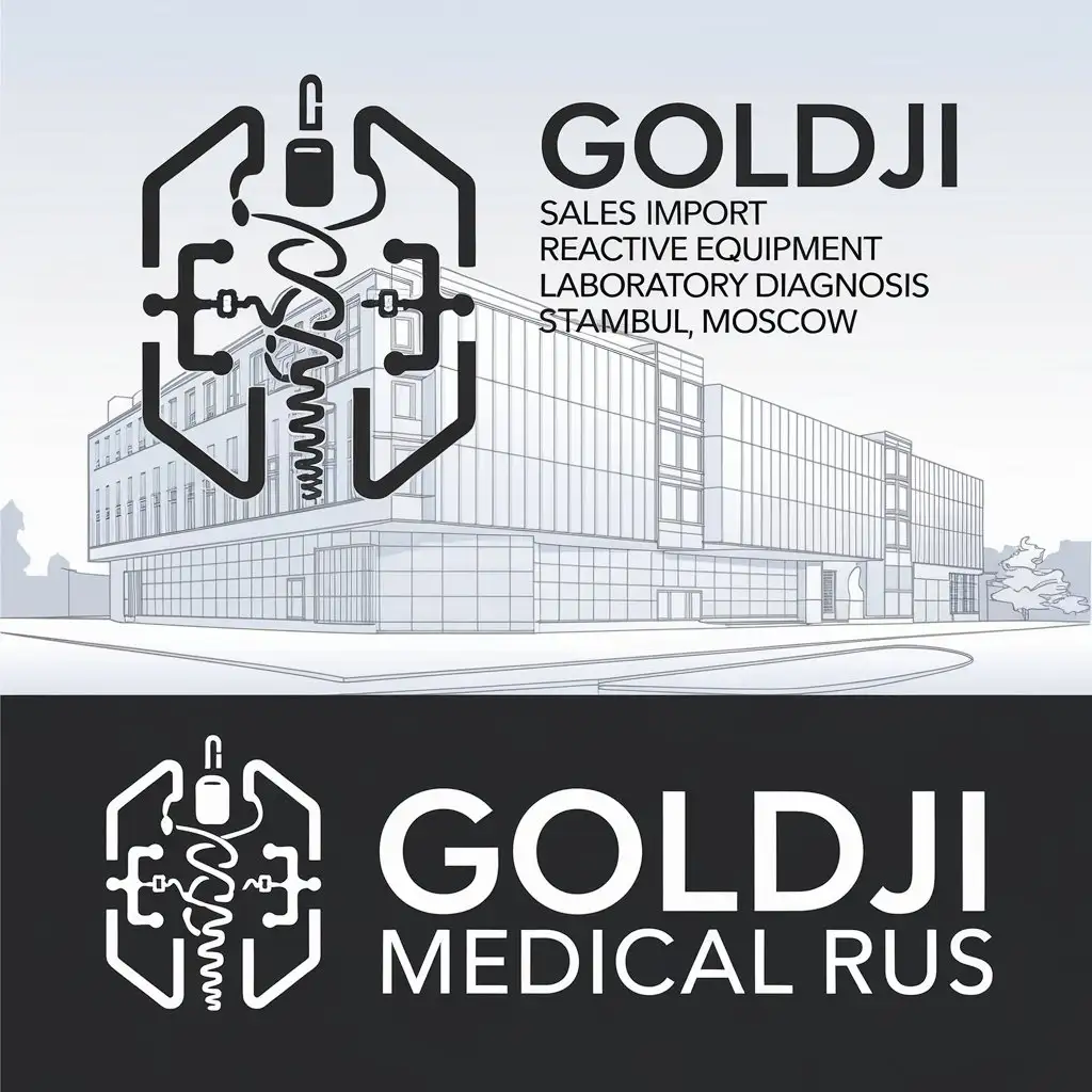 LOGO-Design-for-Goldji-Medical-RUS-Vector-Design-for-Medical-and-Dental-Industries