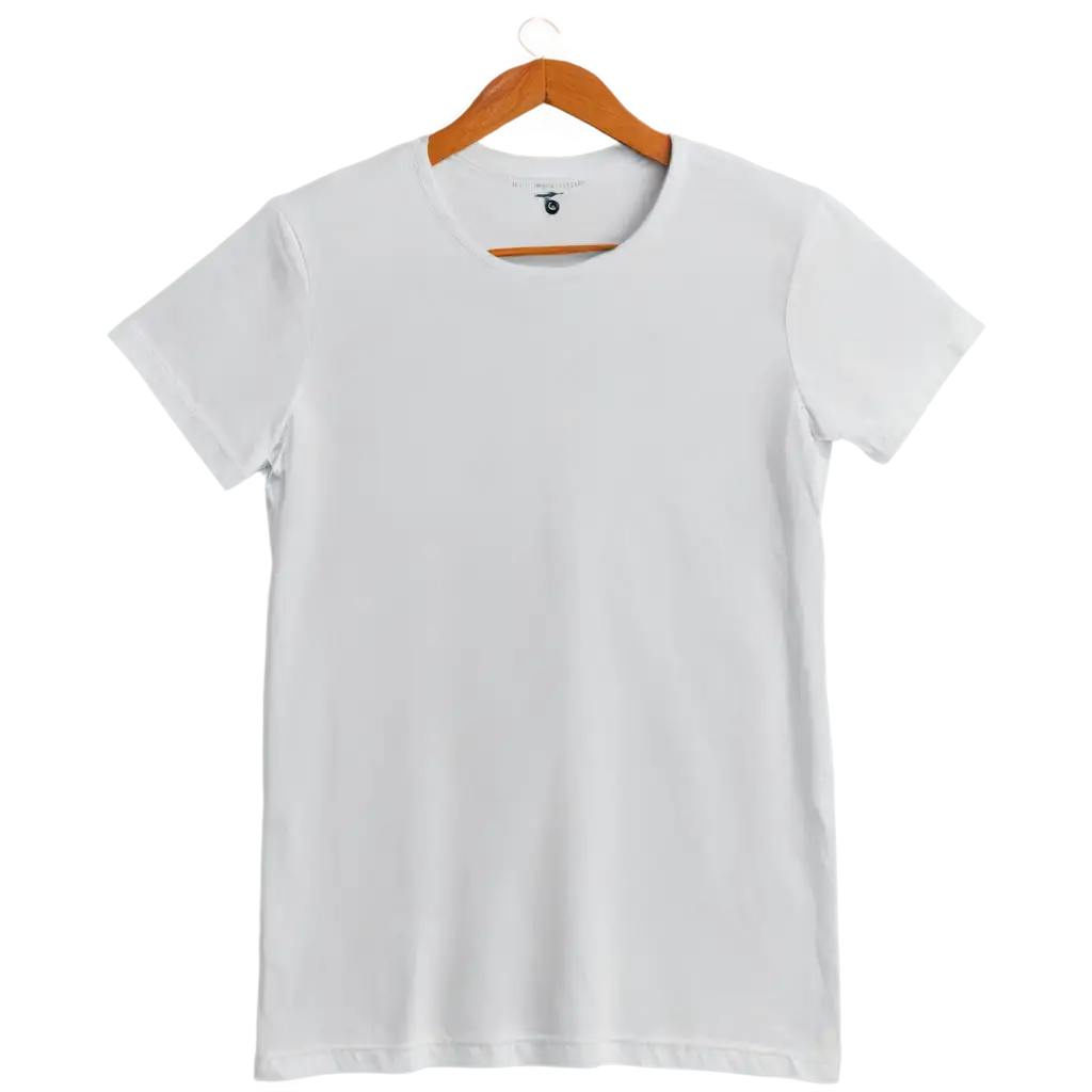 White-TShirt-Hanging-on-Wooden-Hanger-HighQuality-PNG-Image-for-Fashion-and-Apparel-Use