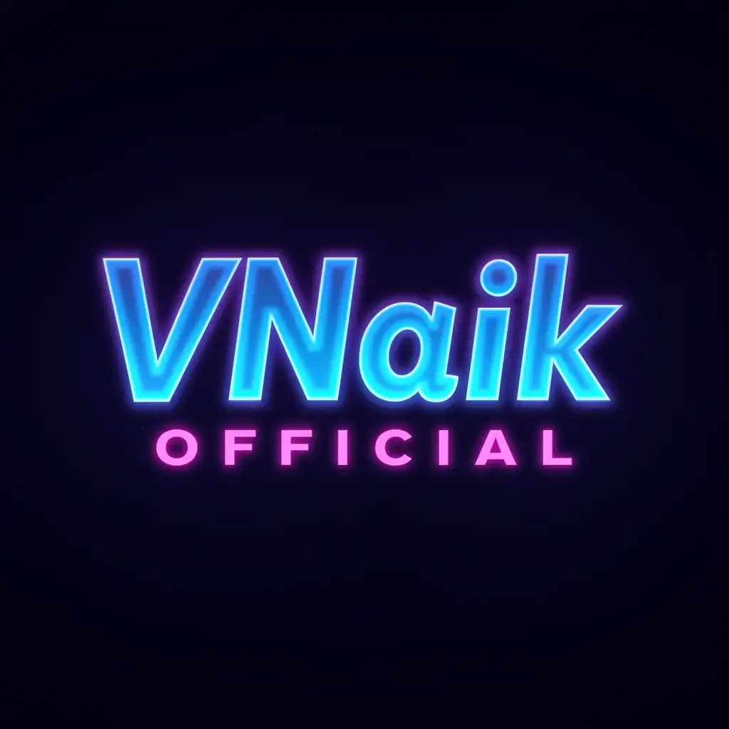 NeonStyle-VNaik-Official-Typography-with-Electric-Blue-and-Purple-Colors