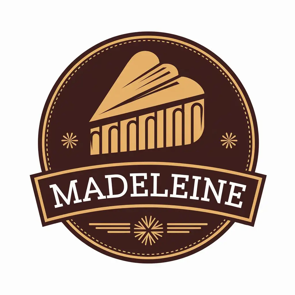 LOGO-Design-For-Madeleine-Elegant-Vector-Logo-with-Madeline-Cake-Theme