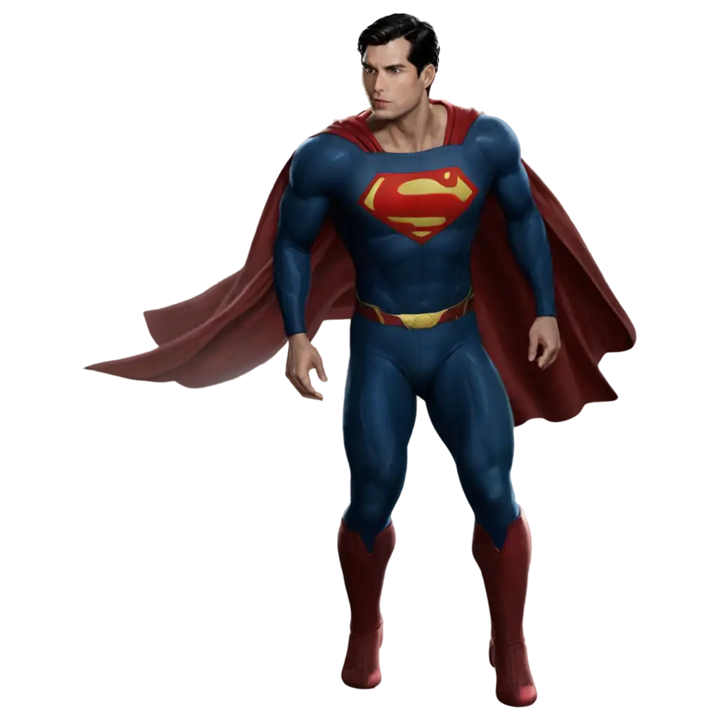 Dynamic-Superman-PNG-Image-Enhancing-Visual-Impact-and-Online-Presence