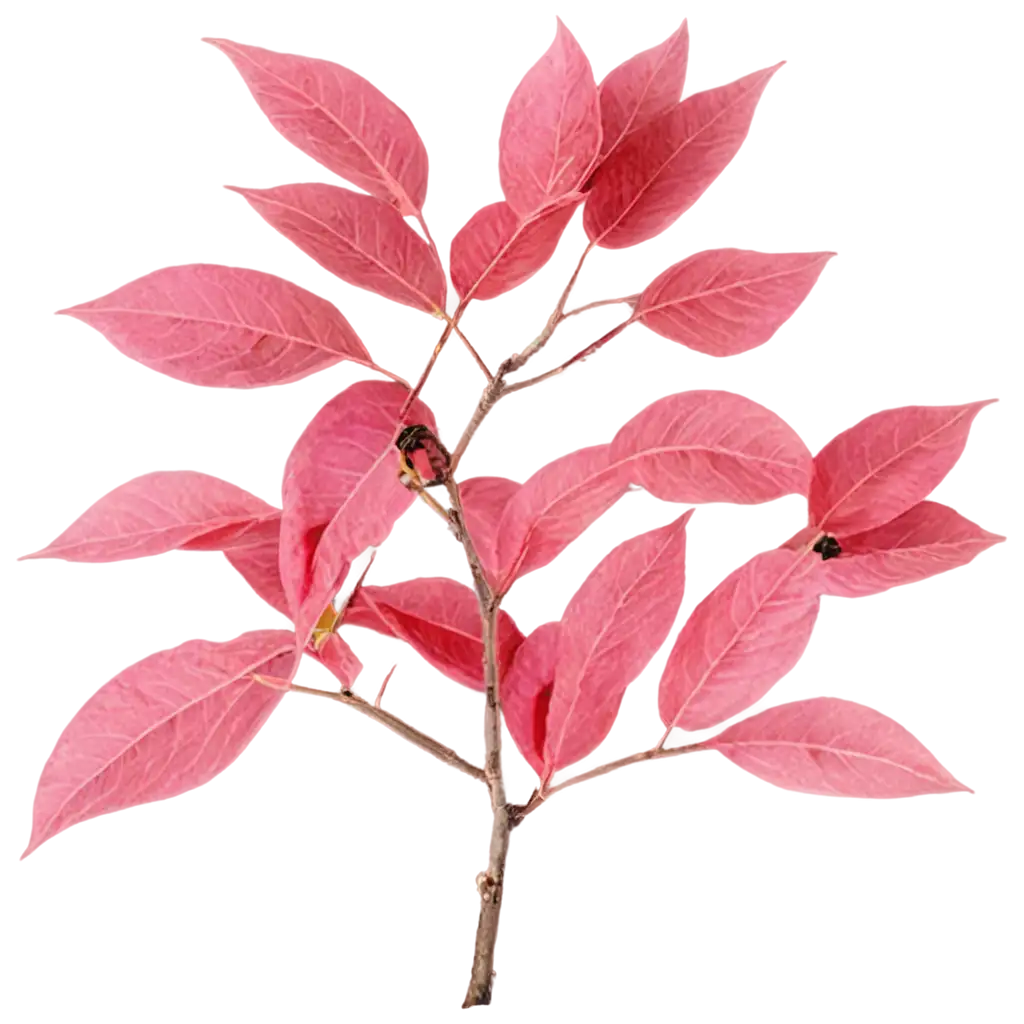 Vibrant-Fruit-Tree-with-Pink-Leaves-PNG-Image-Capturing-Natures-Beauty-in-High-Quality