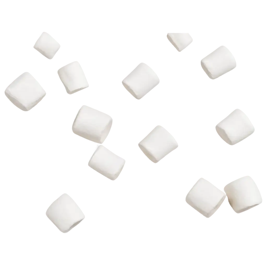 Delightful-Marshmallow-Falling-HighQuality-PNG-for-Creative-Projects