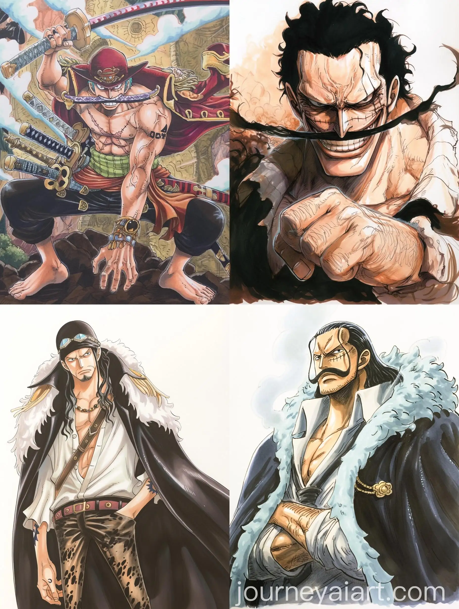 Manga-Style-Portrait-of-a-Man-with-Copic-Markers-Inspired-by-One-Piece