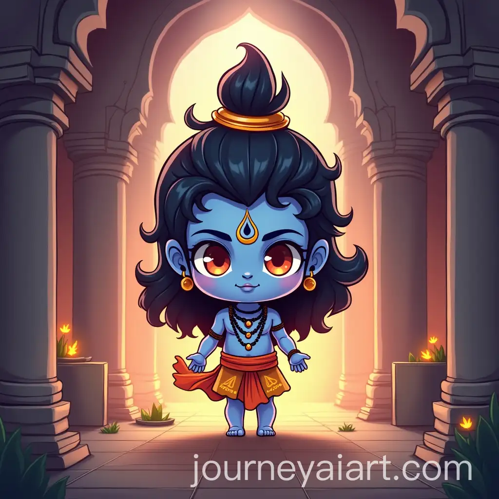 Chibi-Style-Lord-Shiva-in-a-Sacred-Temple-with-Divine-Energy