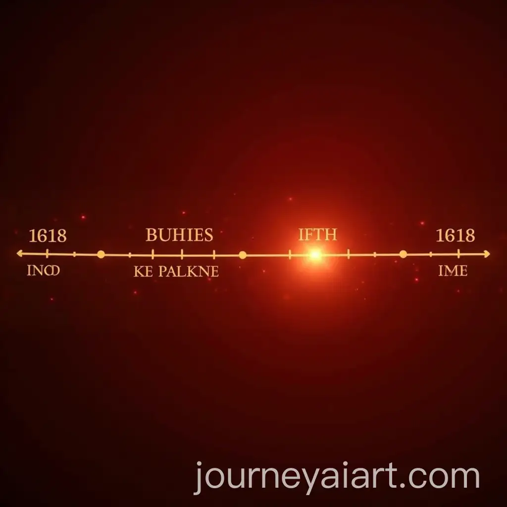 Animated-Timeline-of-Aurangzebs-Birth-in-1618-with-Glowing-Marker-and-Overlay-Text