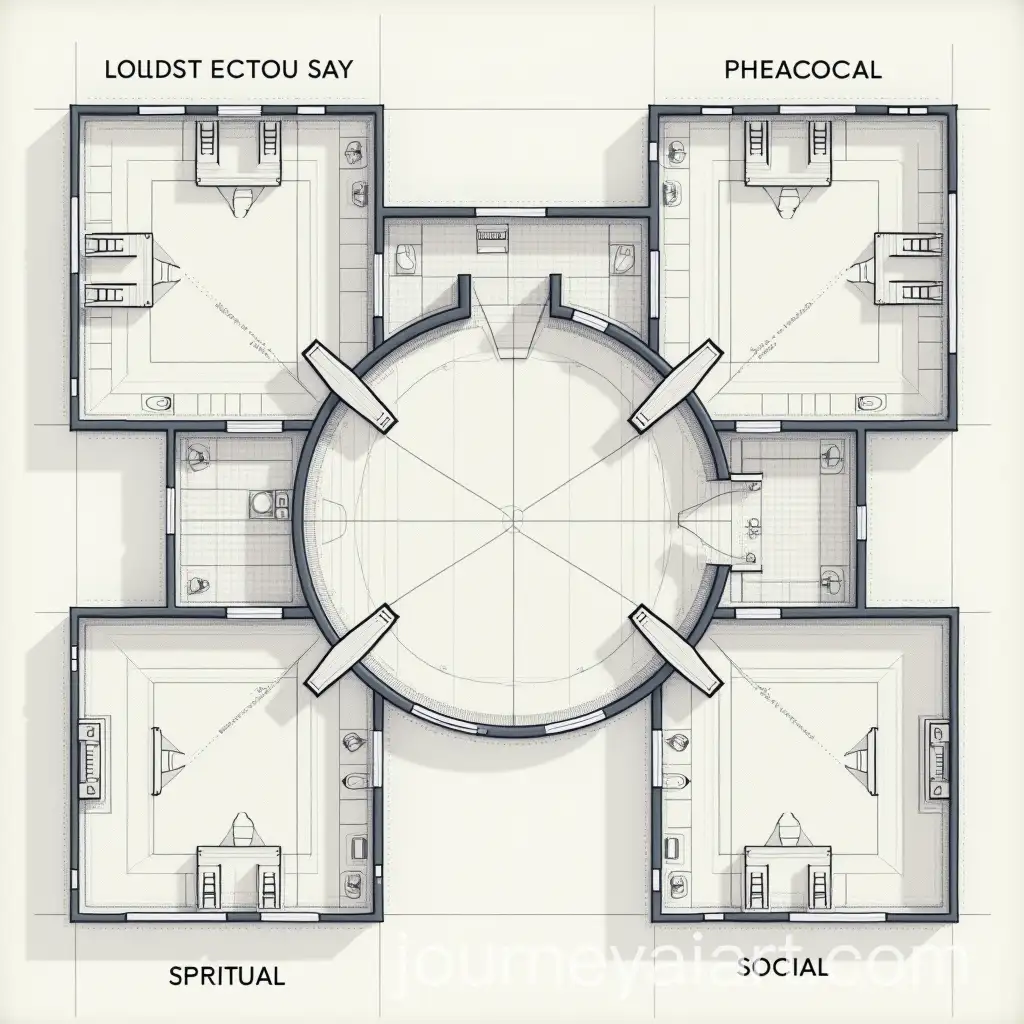 Modular-Home-Blueprint-with-Four-Large-Rooms-for-Intellectual-Physical-Spiritual-and-Social-Areas
